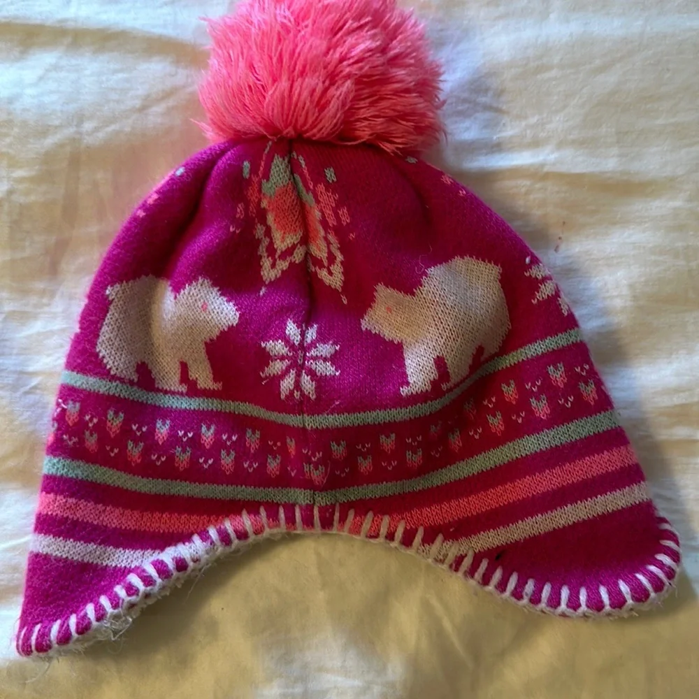 North Face “Fur” Lined Winter Hat